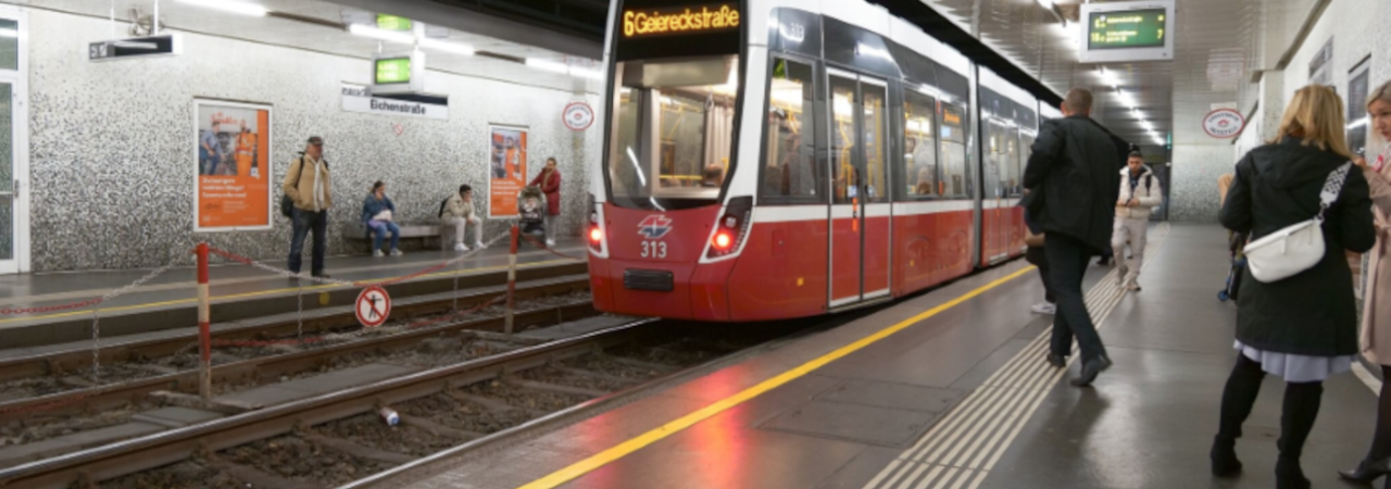 U prosječnom radnom danu, Wiener Linien bilježe oko 60.000 ljudi na stanicama podzemne tramvajske mreže